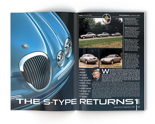 Jaguar Driver Magazine article - S-Type