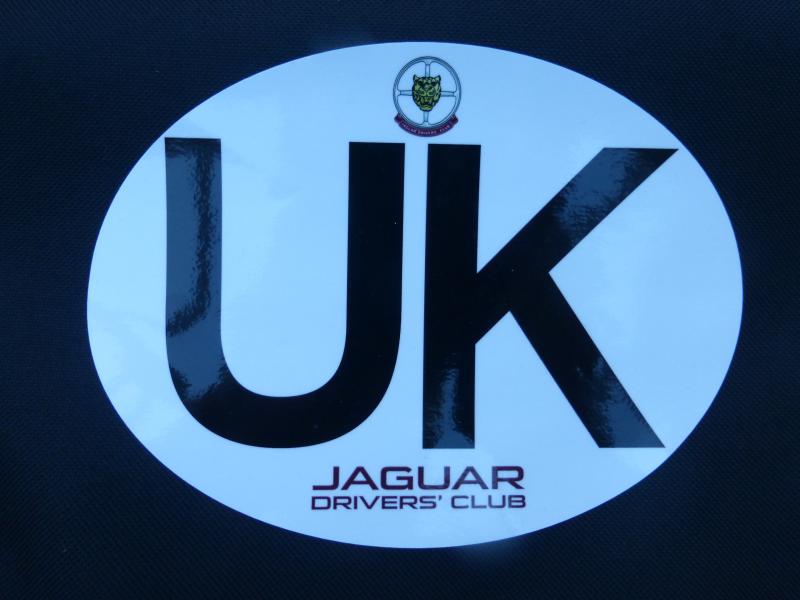 UK Oval Car Sticker